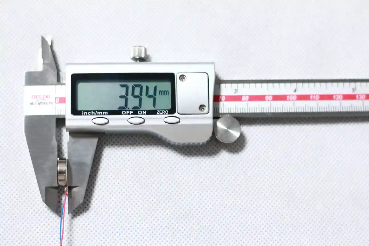12mm diameter haptic vibration motor tsl c1234 drawing