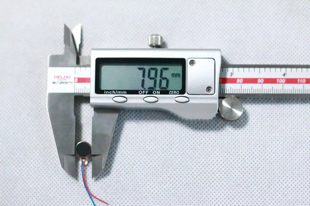 8mm coin brushed vibration motor tsl c0834 diameter