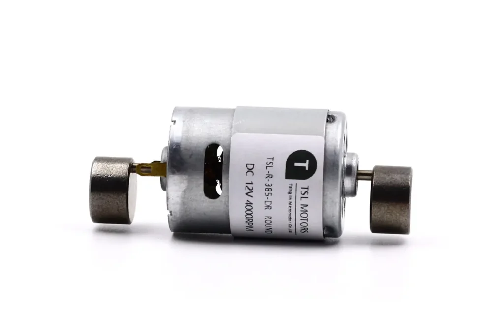 double round heads micro vibrating motor tsl r 385 dr third