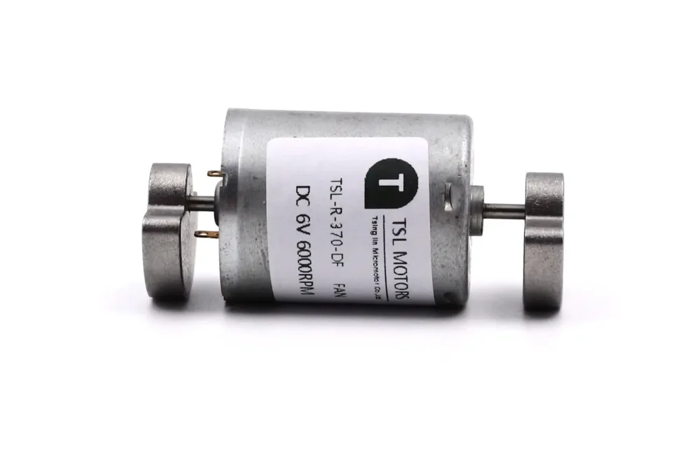 fan shape double heads vibration motor tsl r 370 df third