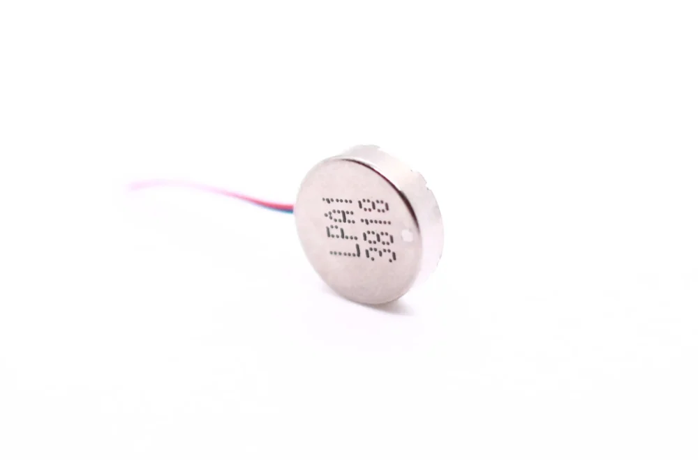 flat coin button type vibrating motor tsl c1434 third