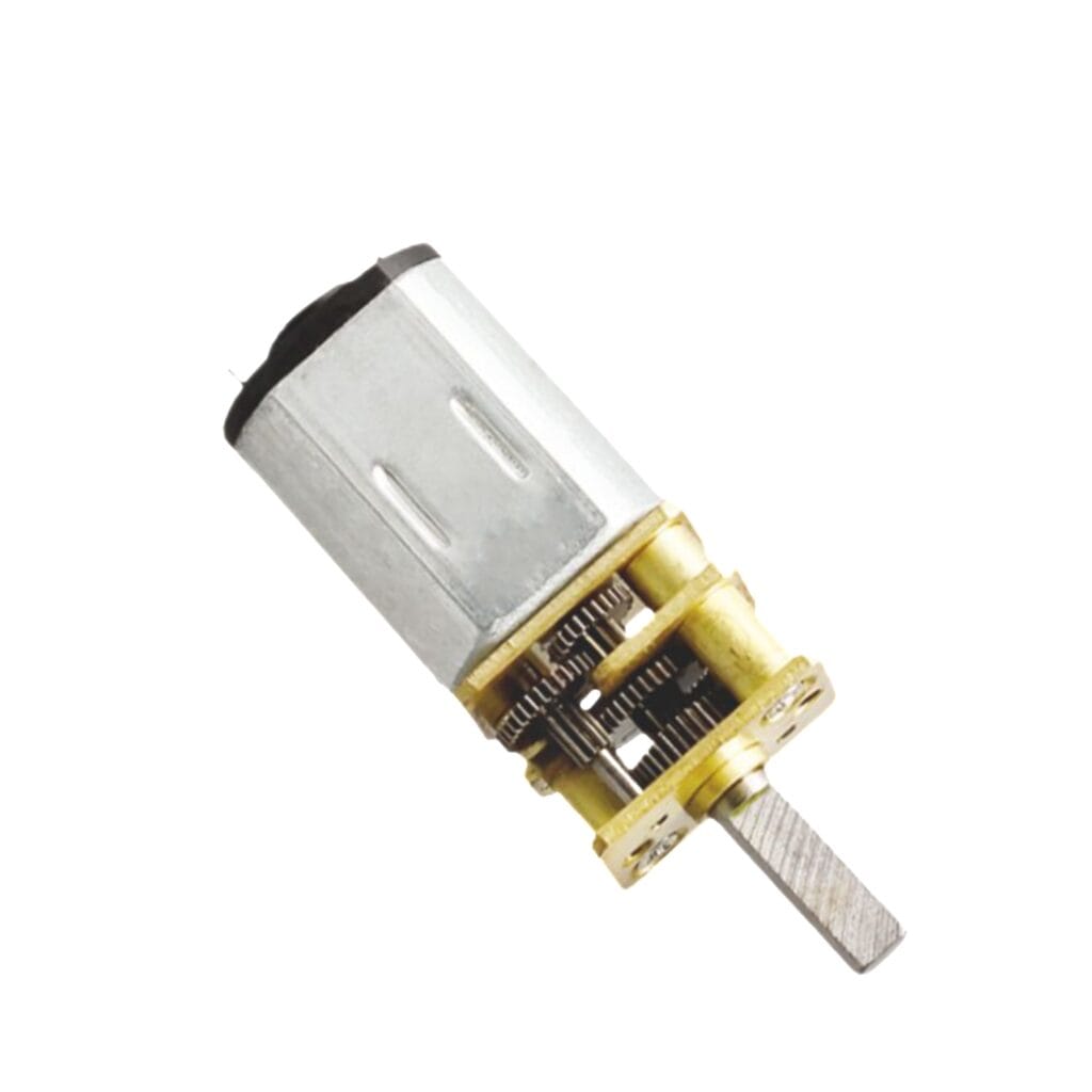 Open frame dc gear motor