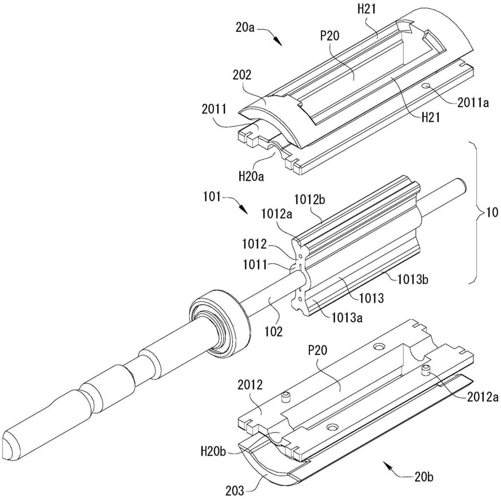 sonic vibration motor vibration mechanism