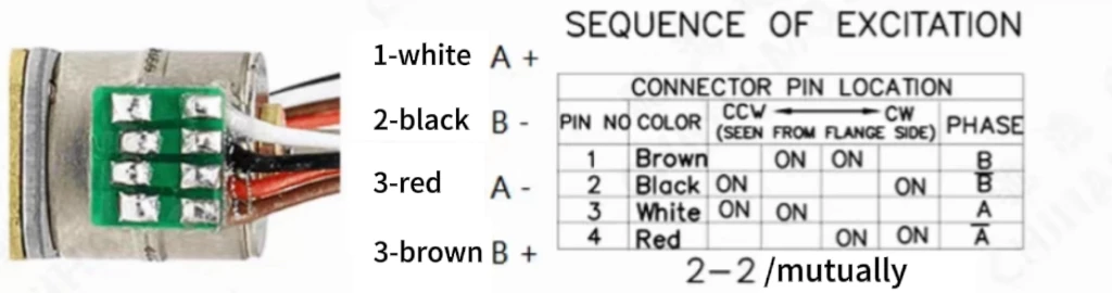 10mm Geared Stepper motor tsl gm12 10by wiring