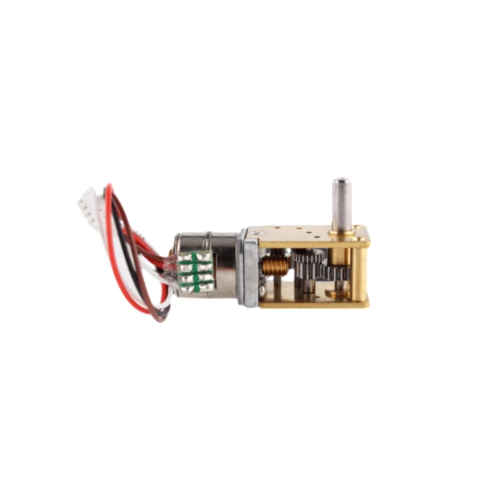 10mm mini step worm gear motor 28mm tsl gw12t 10by third