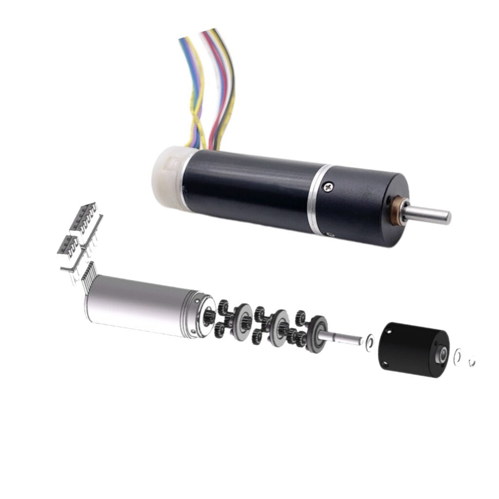 corless gear motor how to work
