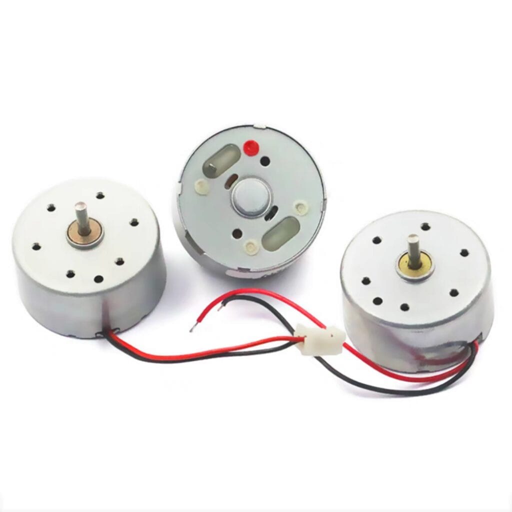 dc motor leads and connectors