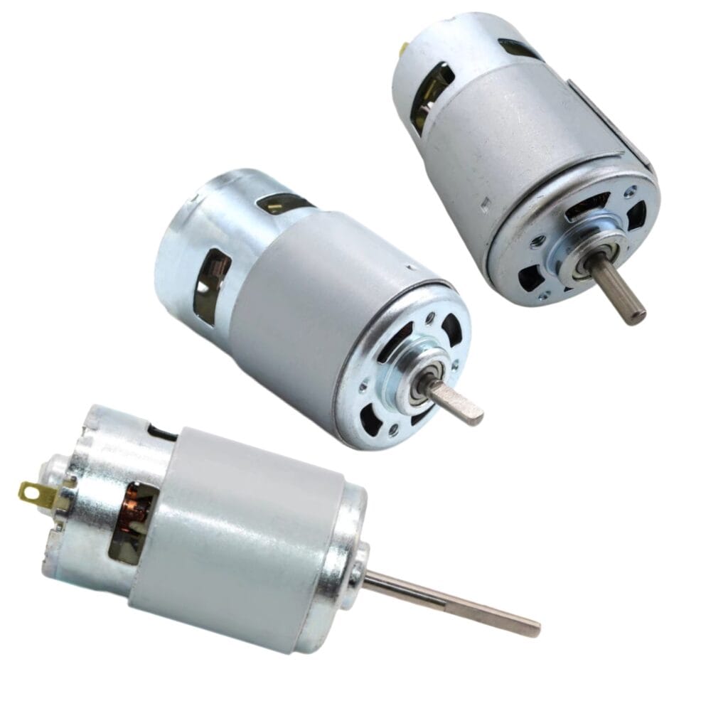 dc motor shaft modifications