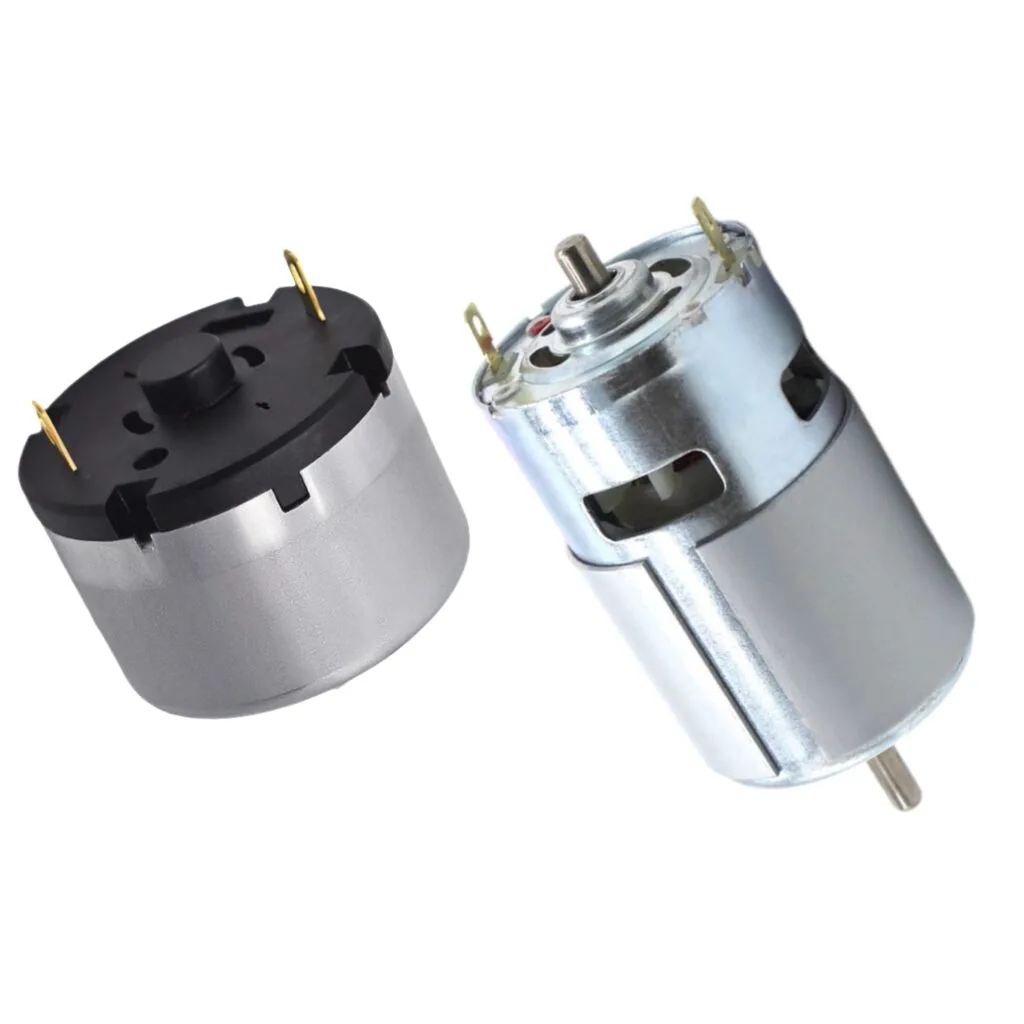 Gleichstrommotor-Anschlüsse und Steckerkontakte
