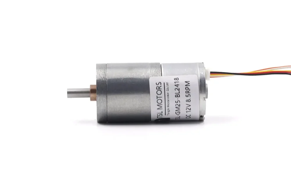 high torque low speed dc brushless motor tsl gm25 bl2418