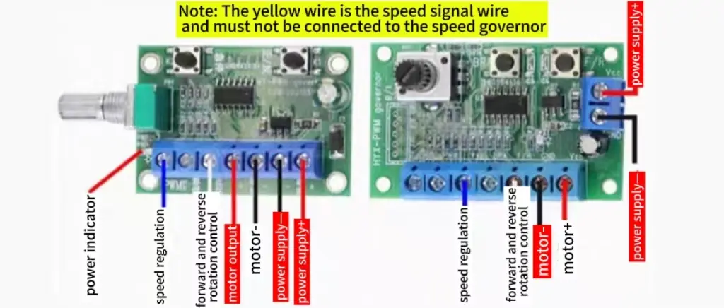 high torque brushless dc motor speed control wiring