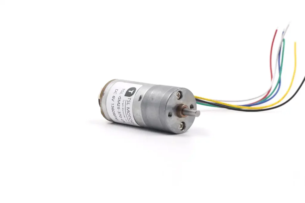 motor with encoder model tsl gm25 370 en