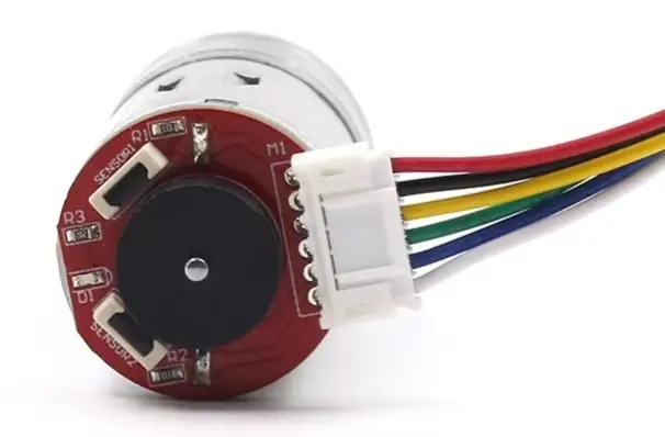 small noise dc gear motor with encoder tslgm25 370 en