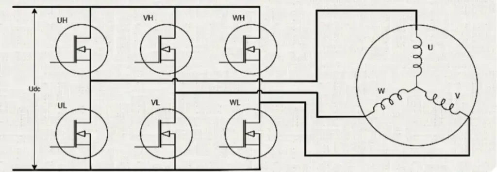 brushless dc motor driver circuit schematic diagram