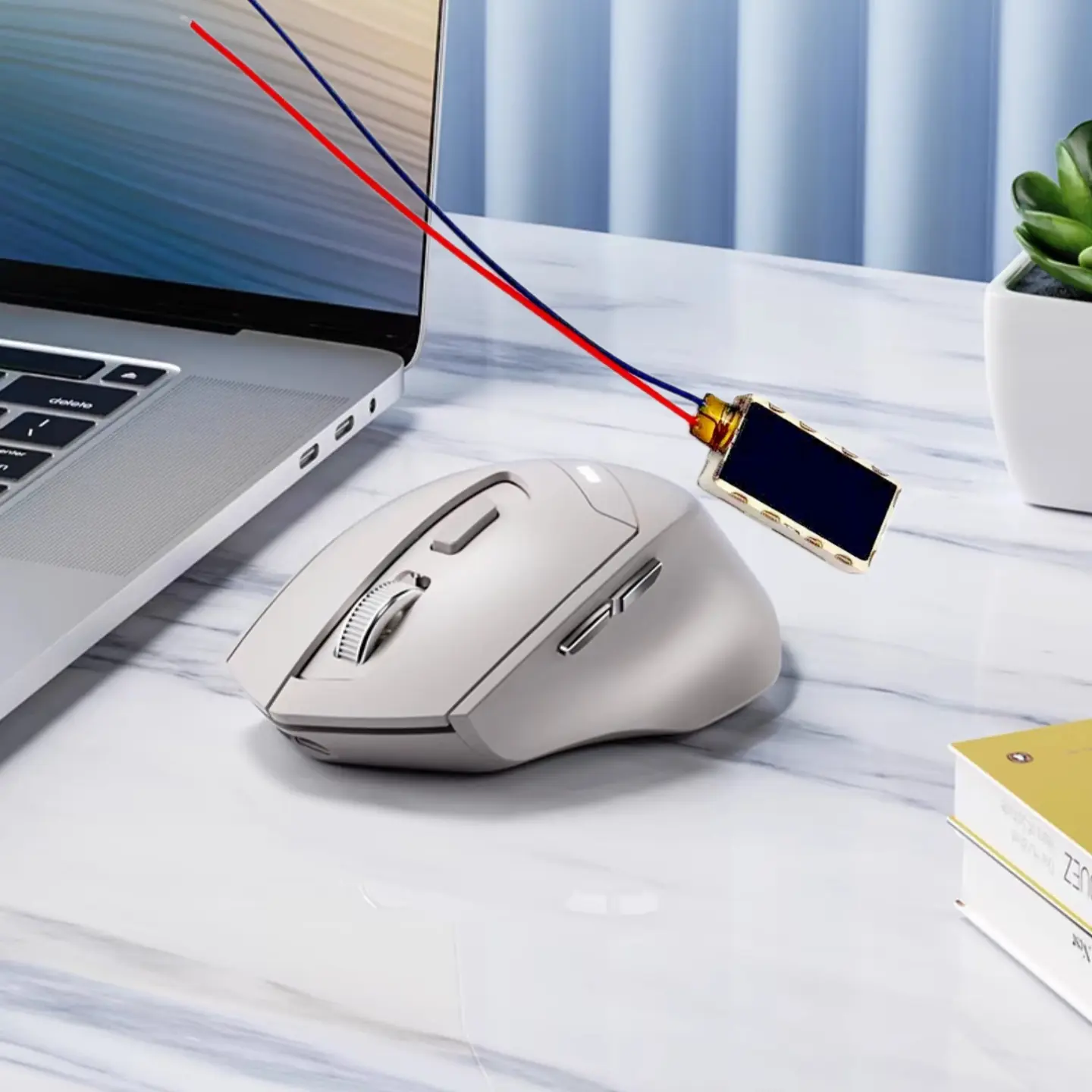 integrating lra haptic technology into mouse