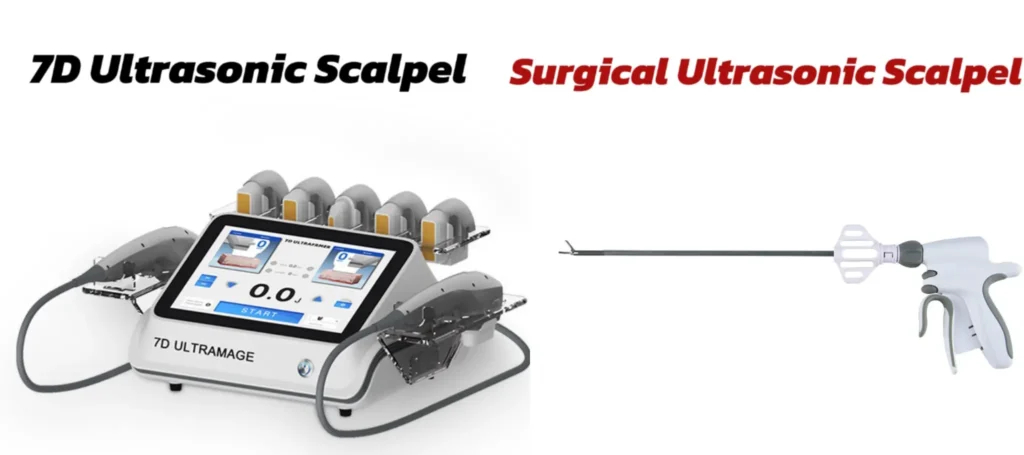 7d ultrasonic scalpel and surgical ultrasonic scalpel