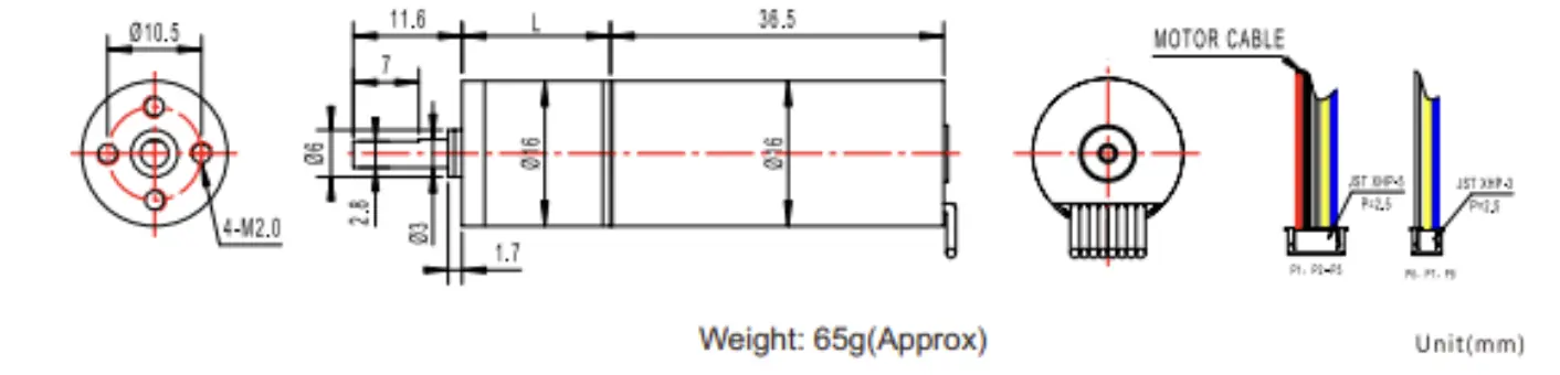 coreless brushless motor tsl 16gp cbl1623 drawing coreless brushless motor tsl 16gp cbl1623 drawing
