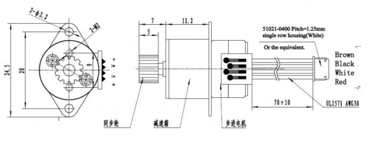 high torque stepper motor with gearbox tsl gm16 sm1516 63g drawing high torque stepper motor with gearbox tsl gm16 sm1516 63g drawing