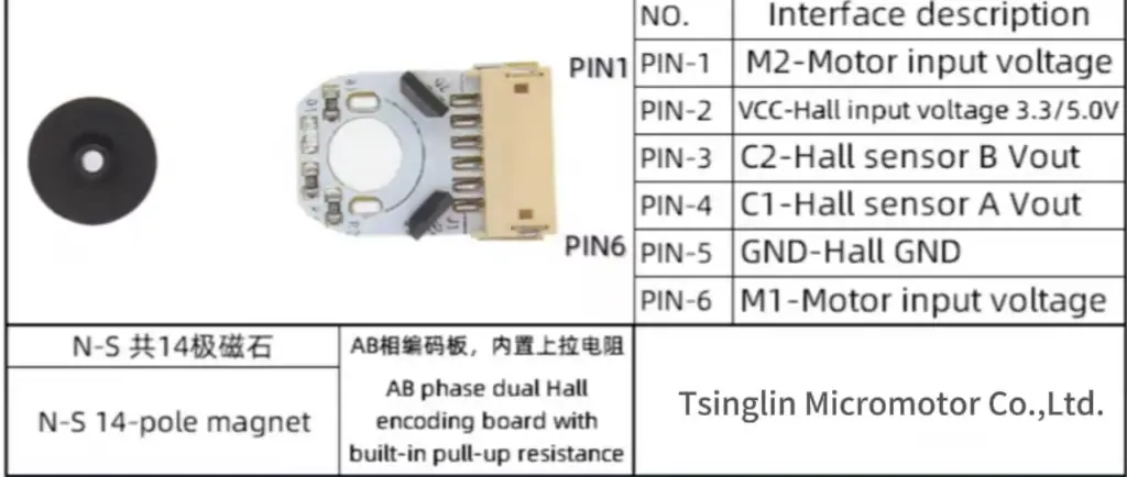 n20 motor encoder 3v tsl gm1024 n20va en wiring