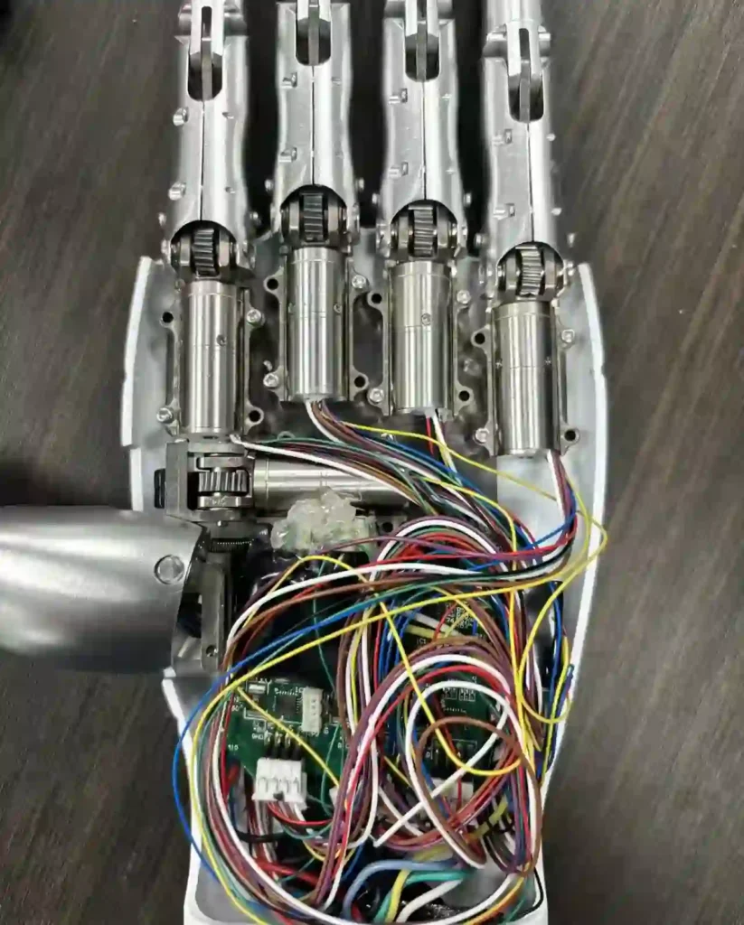 humanoid robot dexterous hands and coreless motor