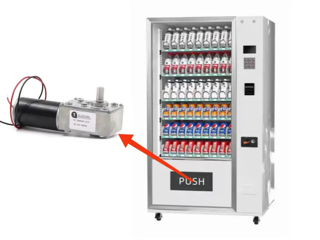 vending machine lock actuators and dc worm gear motor