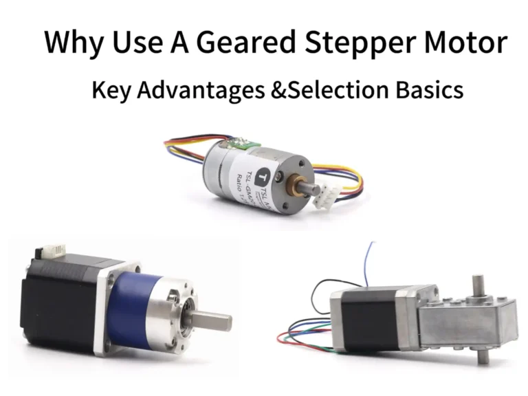 geared stepper motor
