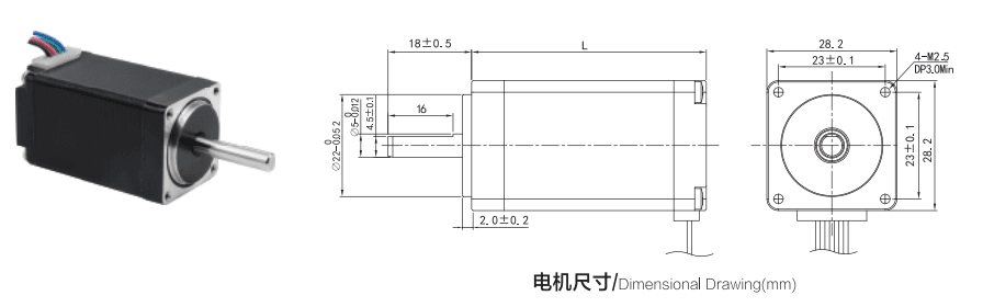 tsl nema11 hybird stepper motor