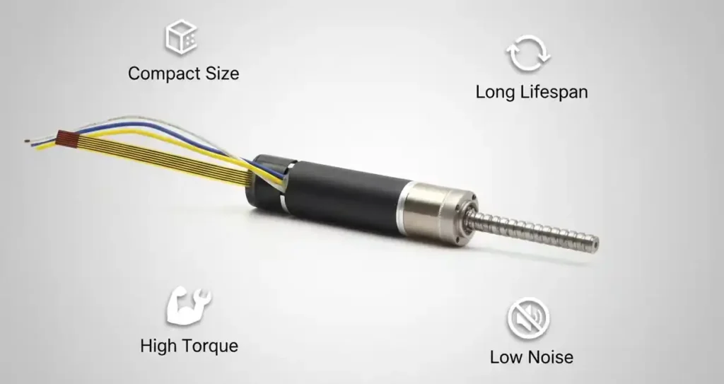micro brushless planetary gear electric advantages