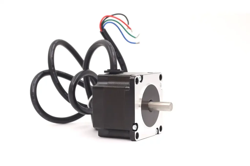 57mm hybrid stepper motor with lead wire sleeve