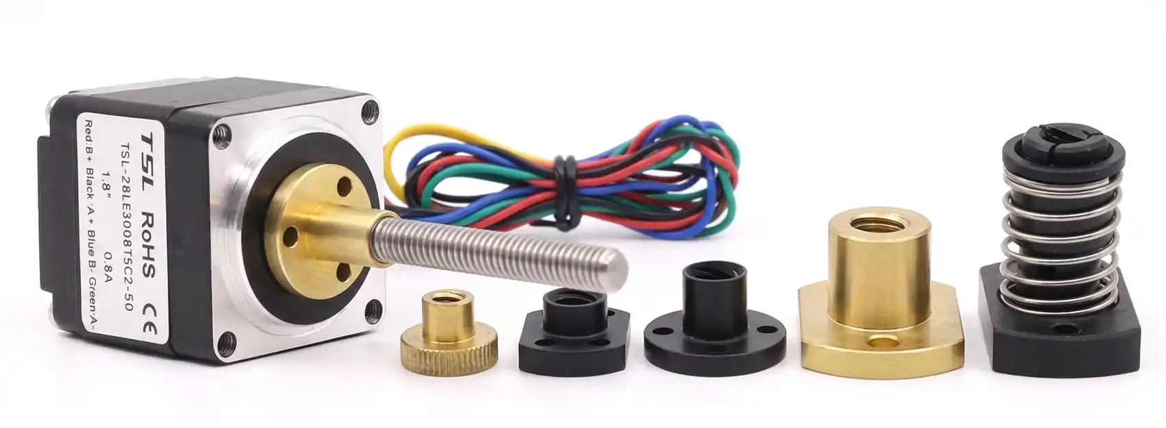 Custom Nut Solutions for External Nut Linear Stepper Motor