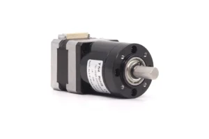 nema 14 geared stepper motor natural silver