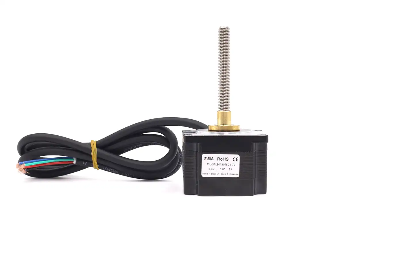 nema23 57mm linear actuator front view