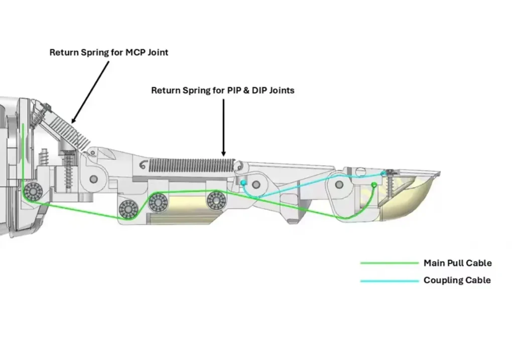 tendon driven dexterous hand schematic (2)