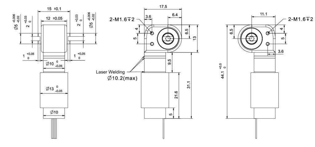 tsl micro brushless servo motor