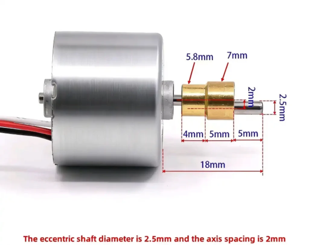 tsl bldc 2418 with eccentric wheel