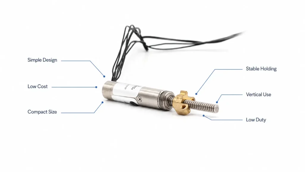 Advantages of T type lead screw actuators