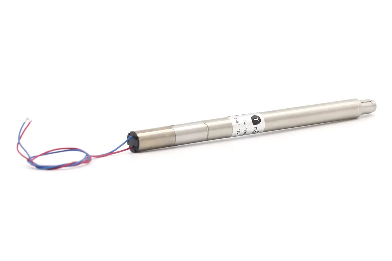 Miniature linear actuator capable of operating from -40 to 125 degrees Celsius