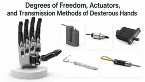 robotic dexterous hand actuators transmission