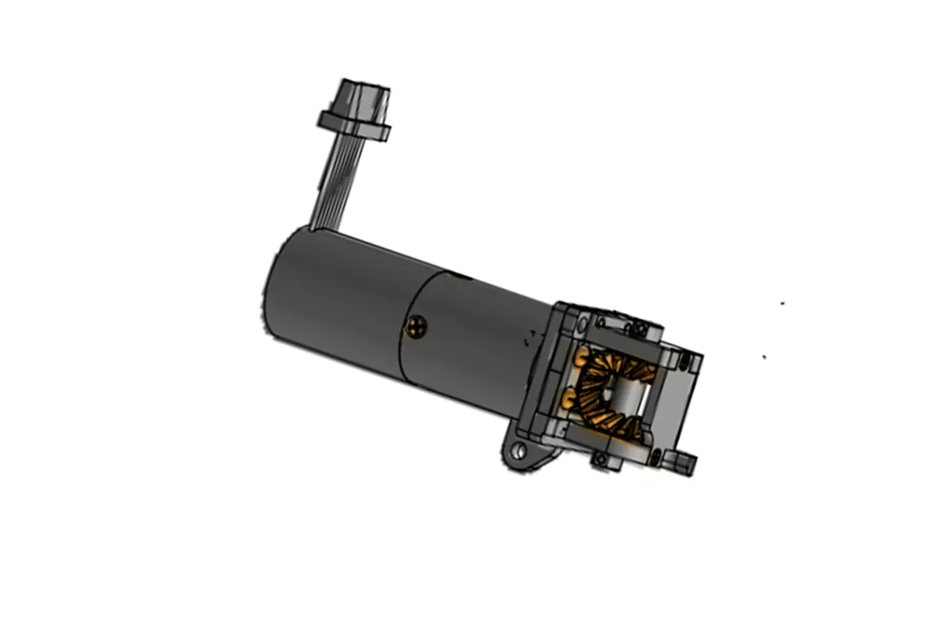 small 3 phase brushless dc gear motor robotic hand wrist
