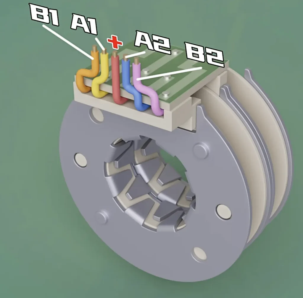 tsl 28byj 35 two coils are combined