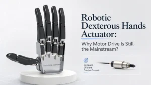 TSL robotic hand actuators integrated into a 5-finger dexterous hand, demonstrating why micro motor drive is the mainstream for humanoid robots.