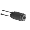 3D rendering of Tsinglin KS1015 10mm micro coreless brushed DC motor with red and black lead wires