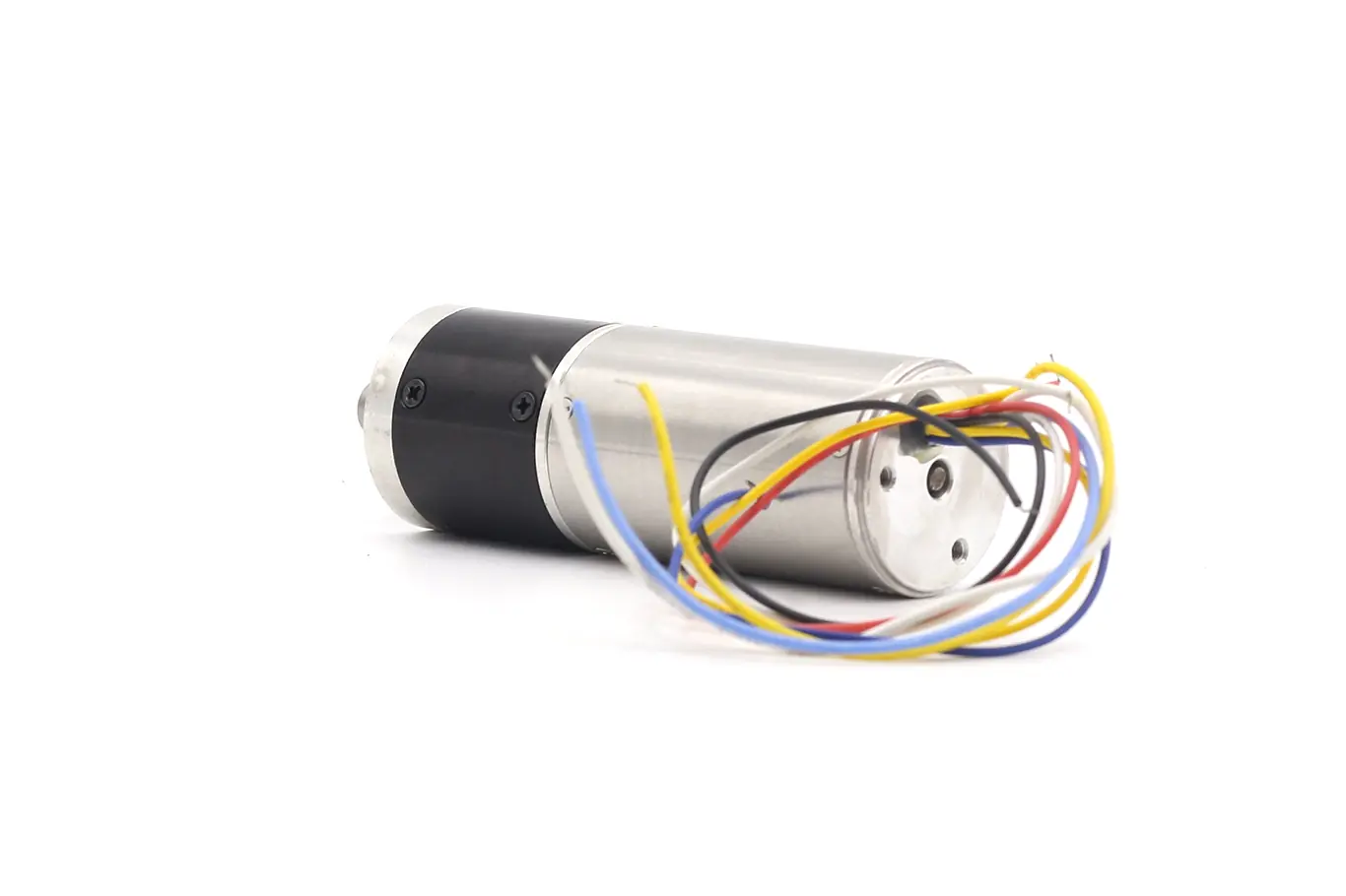 Rear view of the 32mm coreless brushless motor cap showing rear mounting holes