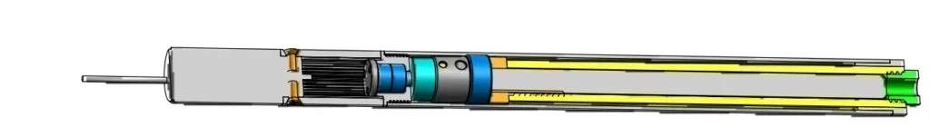 tsl micro linear actuator interal structure