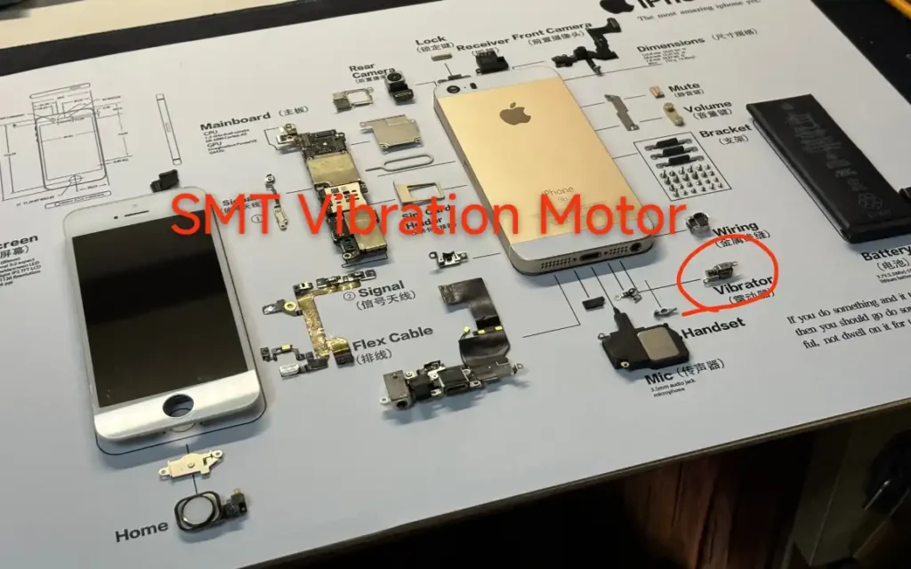 smt vibration motor in iphone