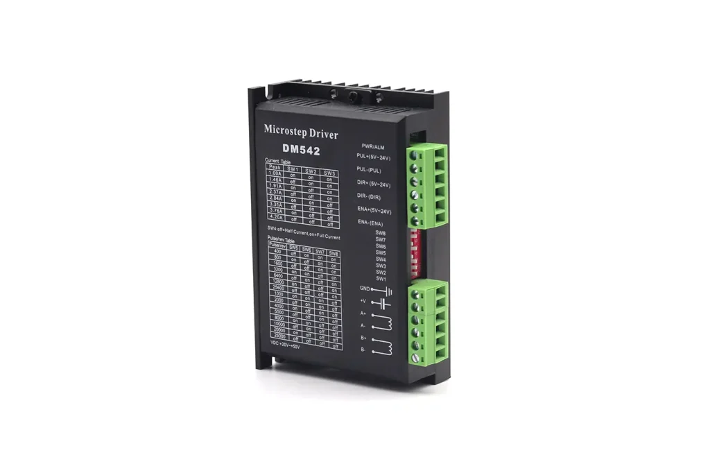 tsl motor dm542 digital microstep driver front