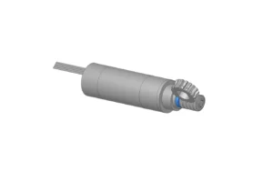 10 mm mikro-kernloser bürstenloser Motor mit integriertem Planeten- und 90-Grad-Schneckengetriebe