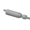 Small linear actuator with 10mm coreless BLDC motor, T-type lead screw, and integrated TTL driver