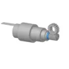 12v dc right angle gear motor dexterous hand joint 3d render 1