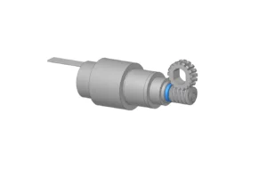 12v dc right angle gear motor dexterous hand joint 3d render 1 12v dc right angle gear motor dexterous hand joint 3d render 1